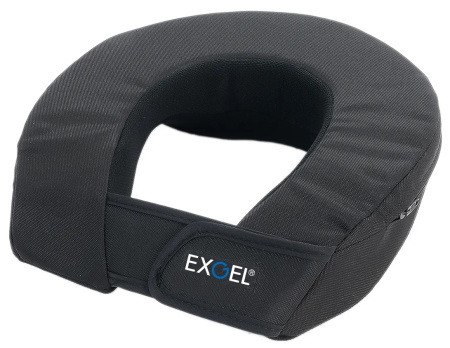 EXGEL защита шеи для картинга, черный